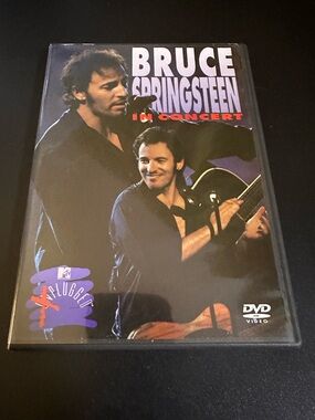 ⭐️ Bruce Springsteen In Concert MTV Unplugged DVD - Black & Purple Cover